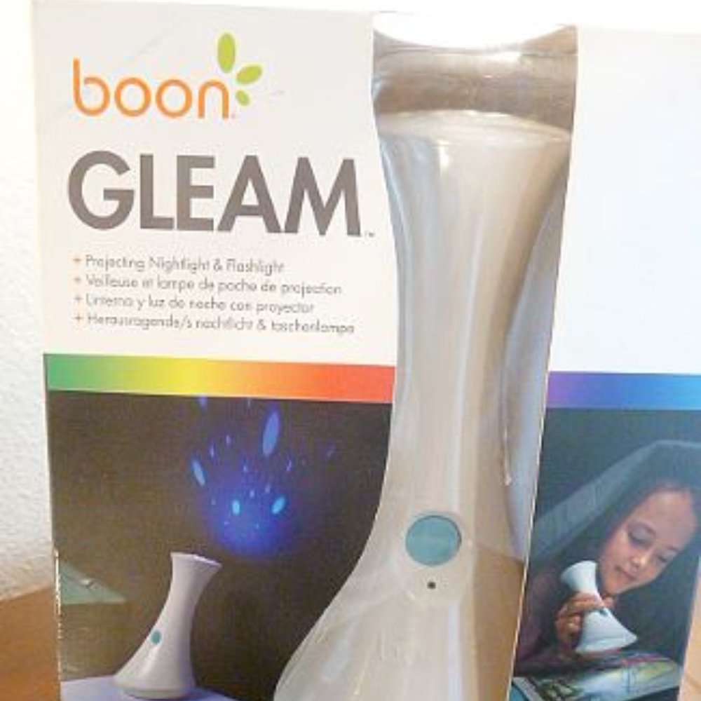 Boon Gleam Portable Portable Projecting Nightlight & Flashlight/Colors (Child)